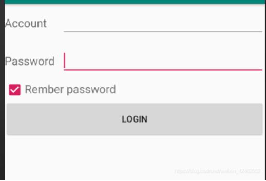 Android实现登陆界面的记住密码功能