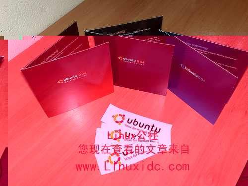 收到Canonical公司寄来的Ubuntu 9.04安装光盘[图文]