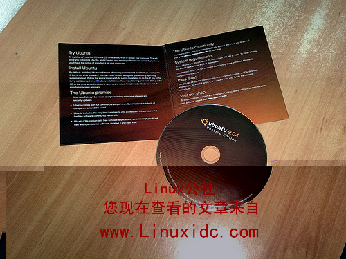 收到Canonical公司寄来的Ubuntu 9.04安装光盘[图文]