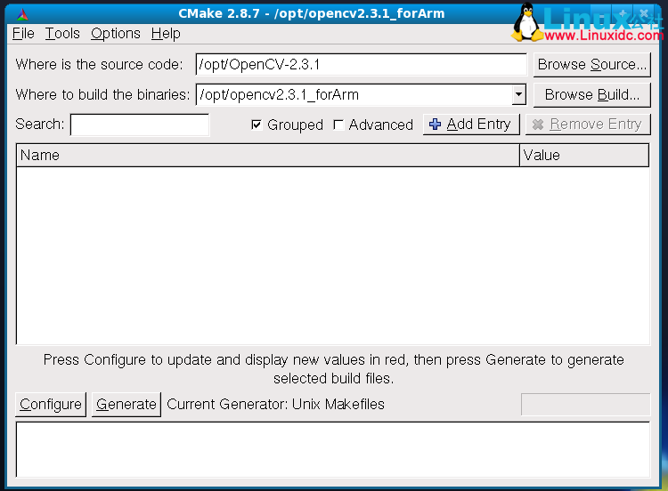 交叉编译OpenCV2.31与移植至ARM9