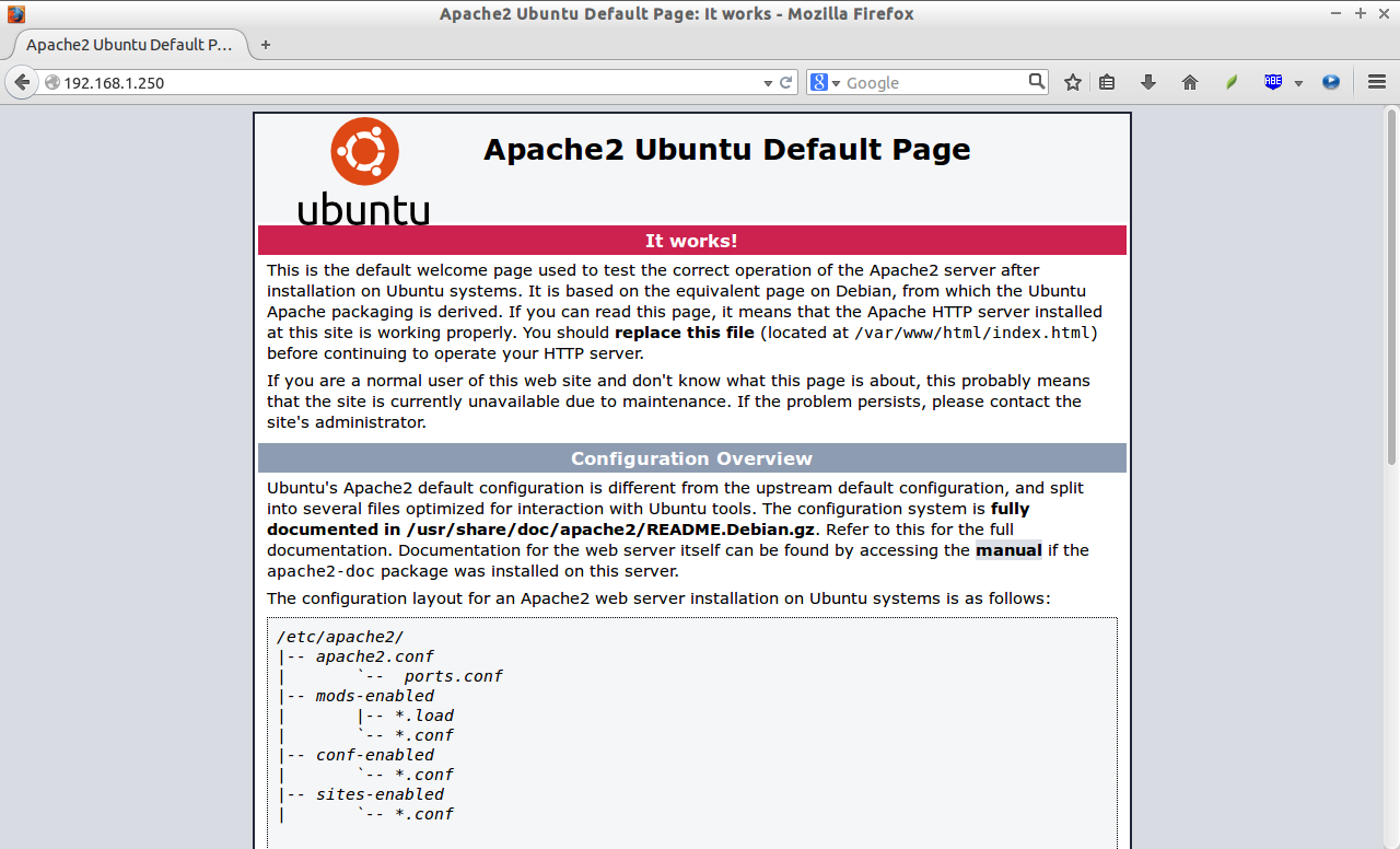 在Ubuntu 14.04 LTS系统中设置Apache虚拟主机