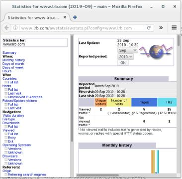 Apache（httpd）+awstats 搭建 （配置安装）