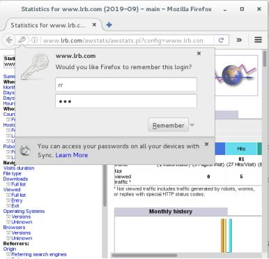 Apache（httpd）+awstats 搭建 （配置安装）