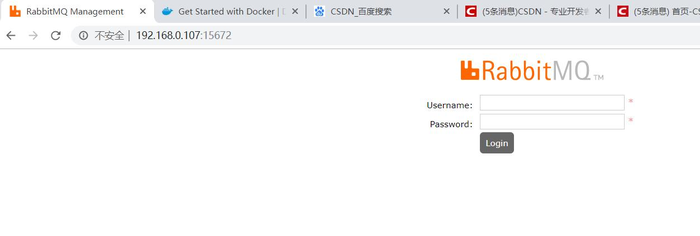 rabbitmq管理界面进不去怎么办？对应的老师是视频是：雷丰阳老师的springboot的87节：https://www.bilibili.com/video/BV1Et411Y7tQ?p=87