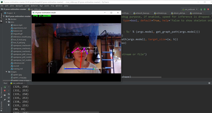 深度学习tfposeestimation人体姿态识别实现教程