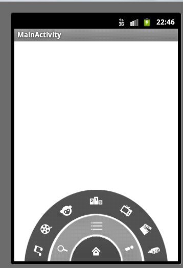 Android 高仿【优酷】圆盘旋转菜单 的实现