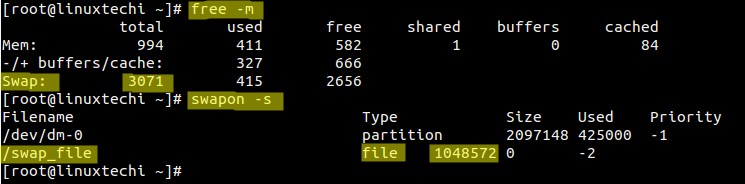 怎么在Linux系统上使用交换文件扩展swap空间