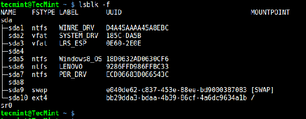 Linux中怎么判断文件系统类型