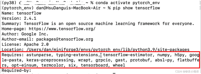 Macbook M1避坑指南：安装Apple-TensorFlow（arm64）