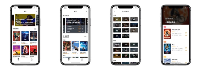 Flutter 电影 app 应用，兼容 Android 和 iOS，使用豆瓣开放Api。