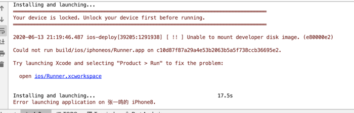 flutter +Android studio+Xcode 调试iphone手机App程序(Mac系统)，图文详解，共勉。