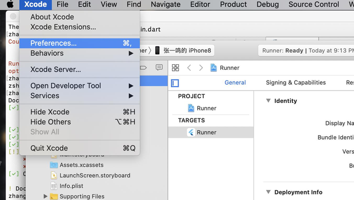 flutter +Android studio+Xcode 调试iphone手机App程序(Mac系统)，图文详解，共勉。