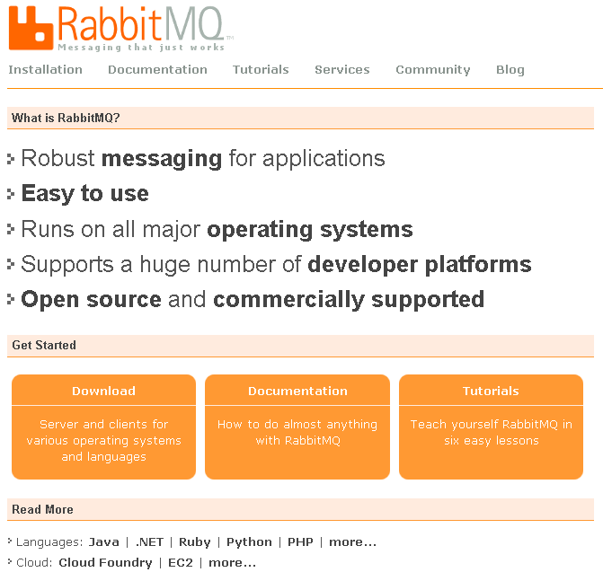 RabbitMQ与PHP（一）