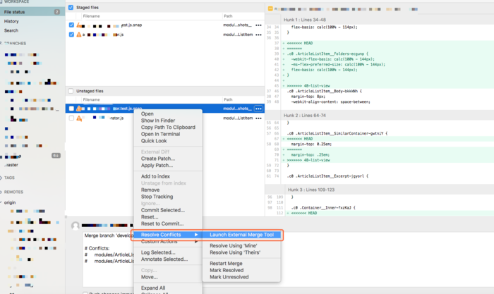 Mac SourceTree配置Beyond Compare