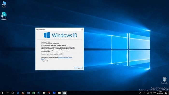 [图]Windows 10 Build 16273版本更新发布：新增可变式字体Bahnschrift