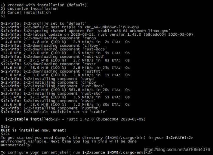 Linux系统下Rust快速安装：国内镜像加速