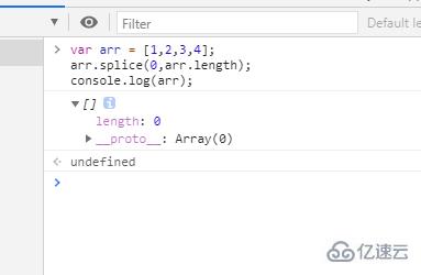 Javascript数组如何删除所有元素