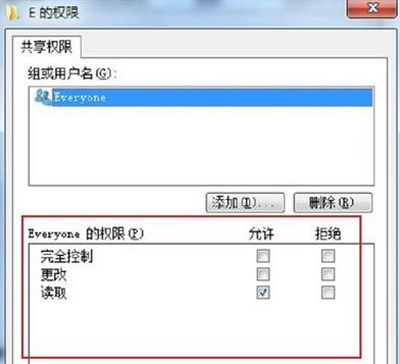 Win7电脑设置共享磁盘的方法