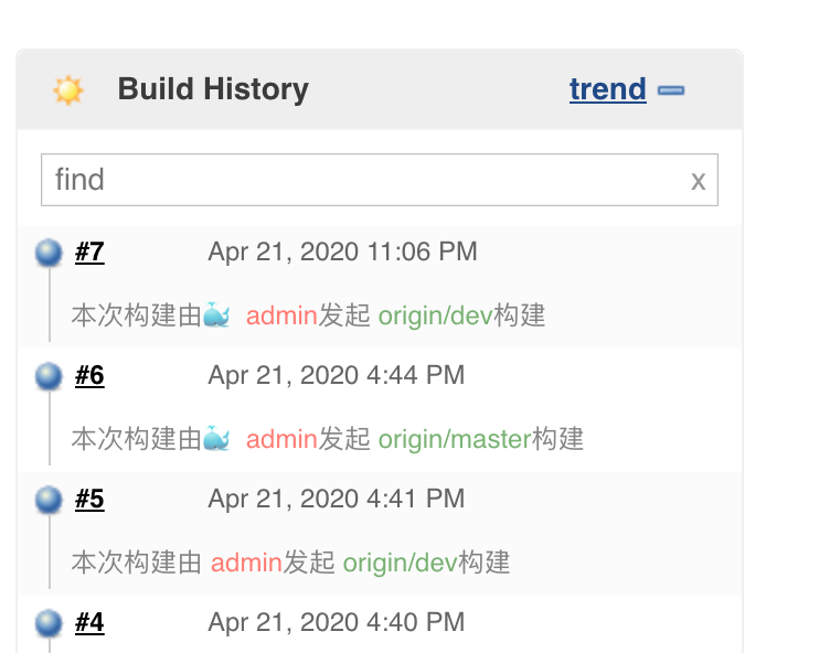 自定义Build History中如何显示构建信息