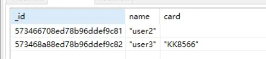 mongodb数据库基本操作