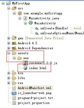 Android + Eclipse + PhoneGap 环境配置