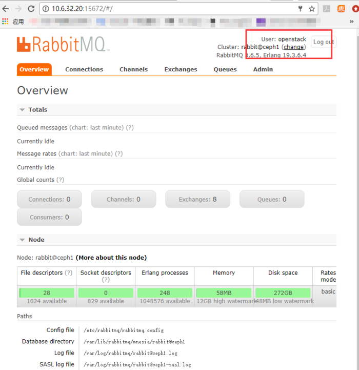 Centos 7 RabbitMQ + Haproxy 集群高可用部署