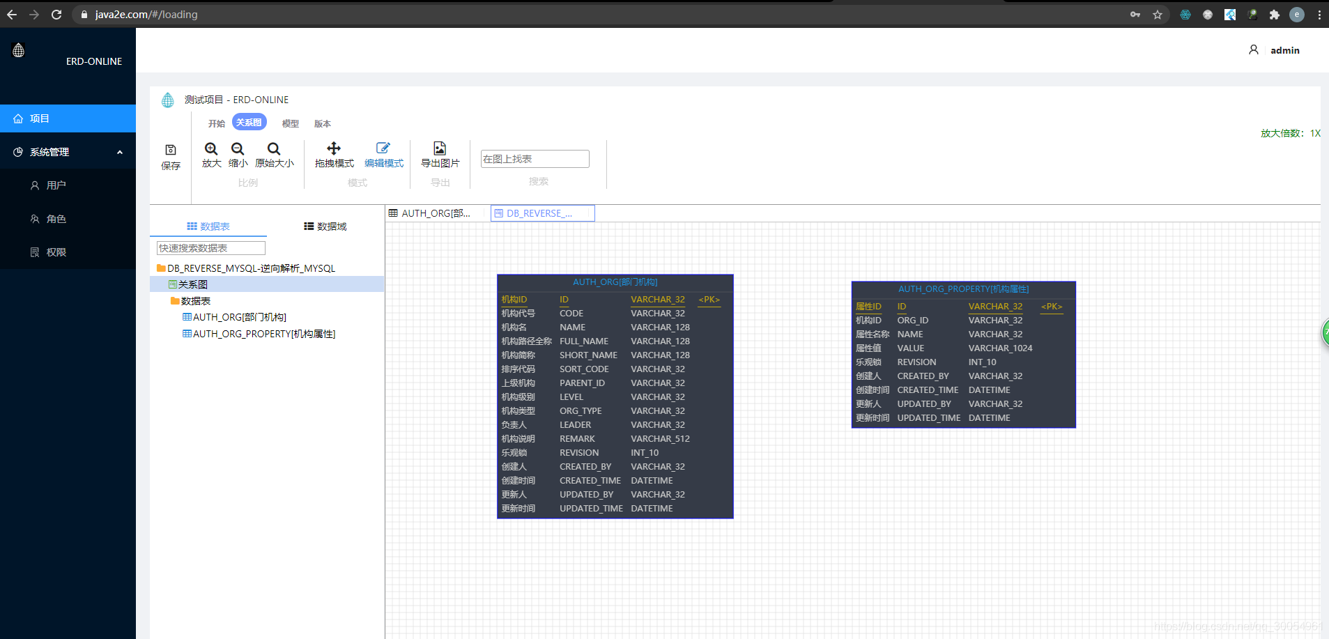 ERD-ONLINE v3.0.0 发布，在线协作数据仓库设计软件