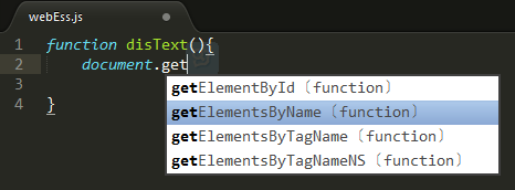 使用SublimeText做Javascript编辑器集成SublimeCodeIntel实现代码智能提示及自动完成