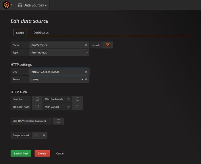 prometheus + grafana + pushgateway 搭建监控可视化系统