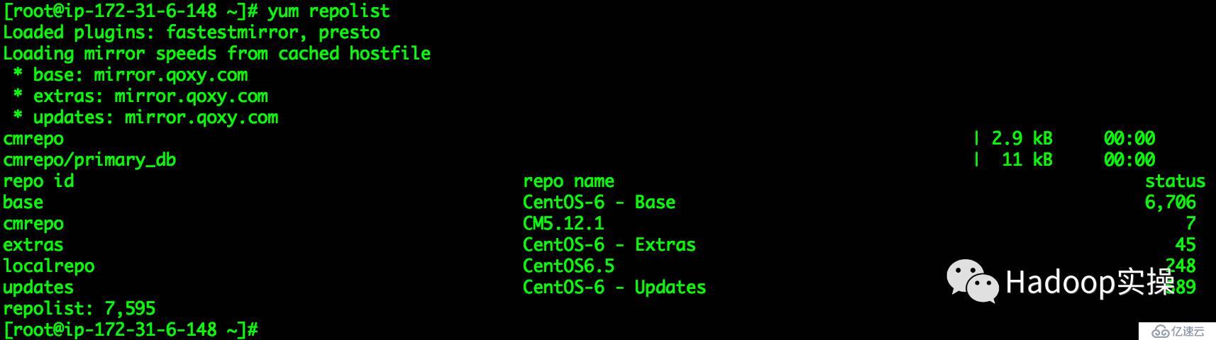 0024-CENTOS6.5安装CDH5.12.1(一)