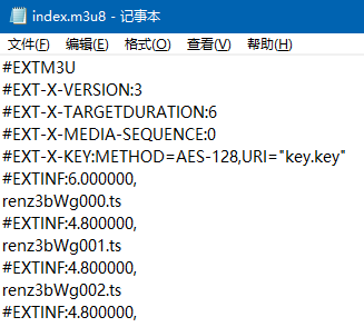 ffmpeg下载m3u8格式视频