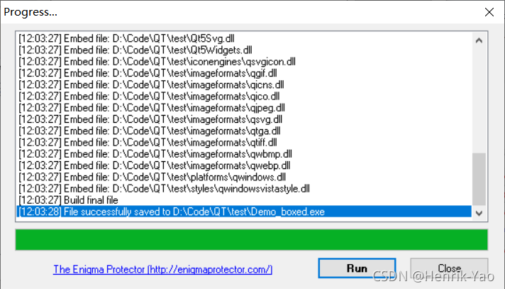 C++的QT项目打包成独立可执行和发布的exe文件(项目构建过程)