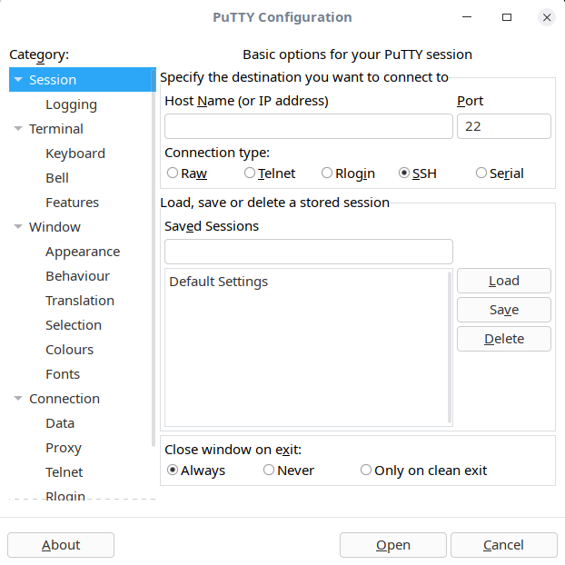 在Linux中如何安装并使用PuTTY