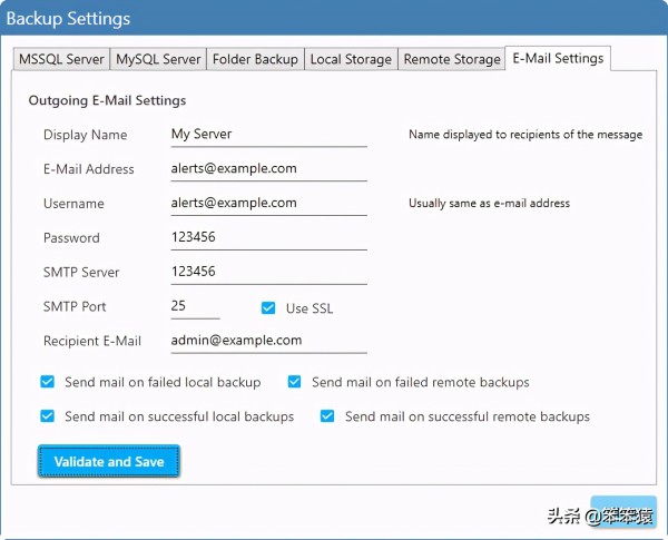 如何在Windows Server上自动执行数据库和文件夹备份