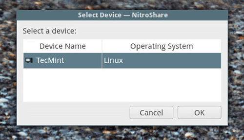 linux中如何使用NitroShare