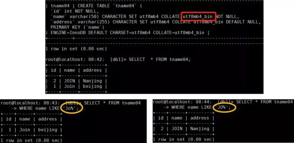 MySQL字符集都有哪些