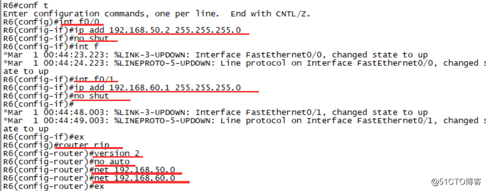 OSPF动态路由配置