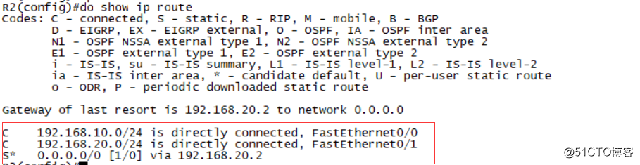 OSPF动态路由配置