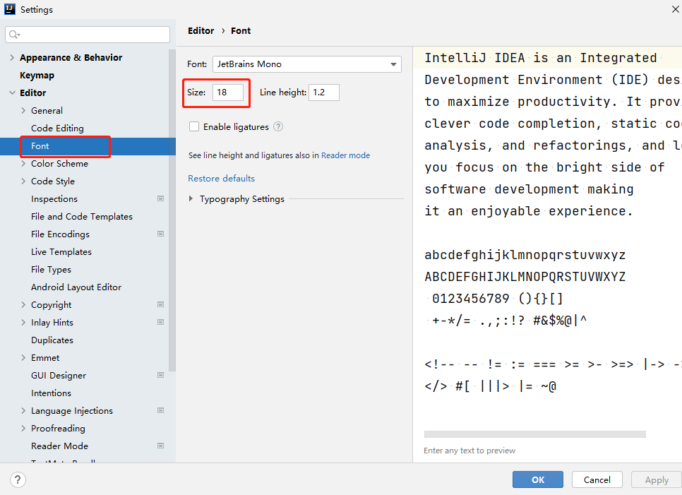 记录一些 IntelliJ IDEA 中的常用配置