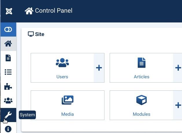 Joomla 4中自定义网站的电子邮件