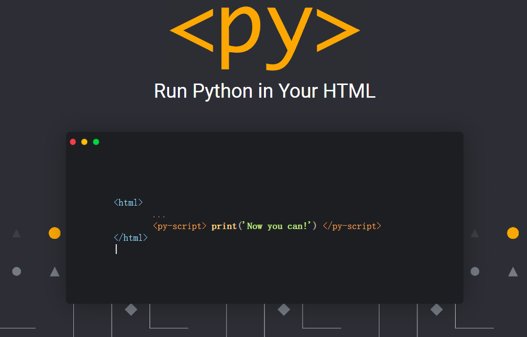 Anaconda 推出 PyScript：在 HTML 嵌入 Python 代码