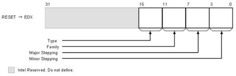 Intel CPU的CPUID指令（上） - whowin - DOS编程技术